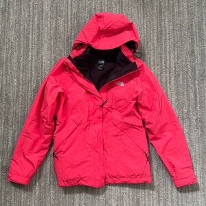 The North Face Women’s Adele Ski Jacket, Bright Coral Red, Size S